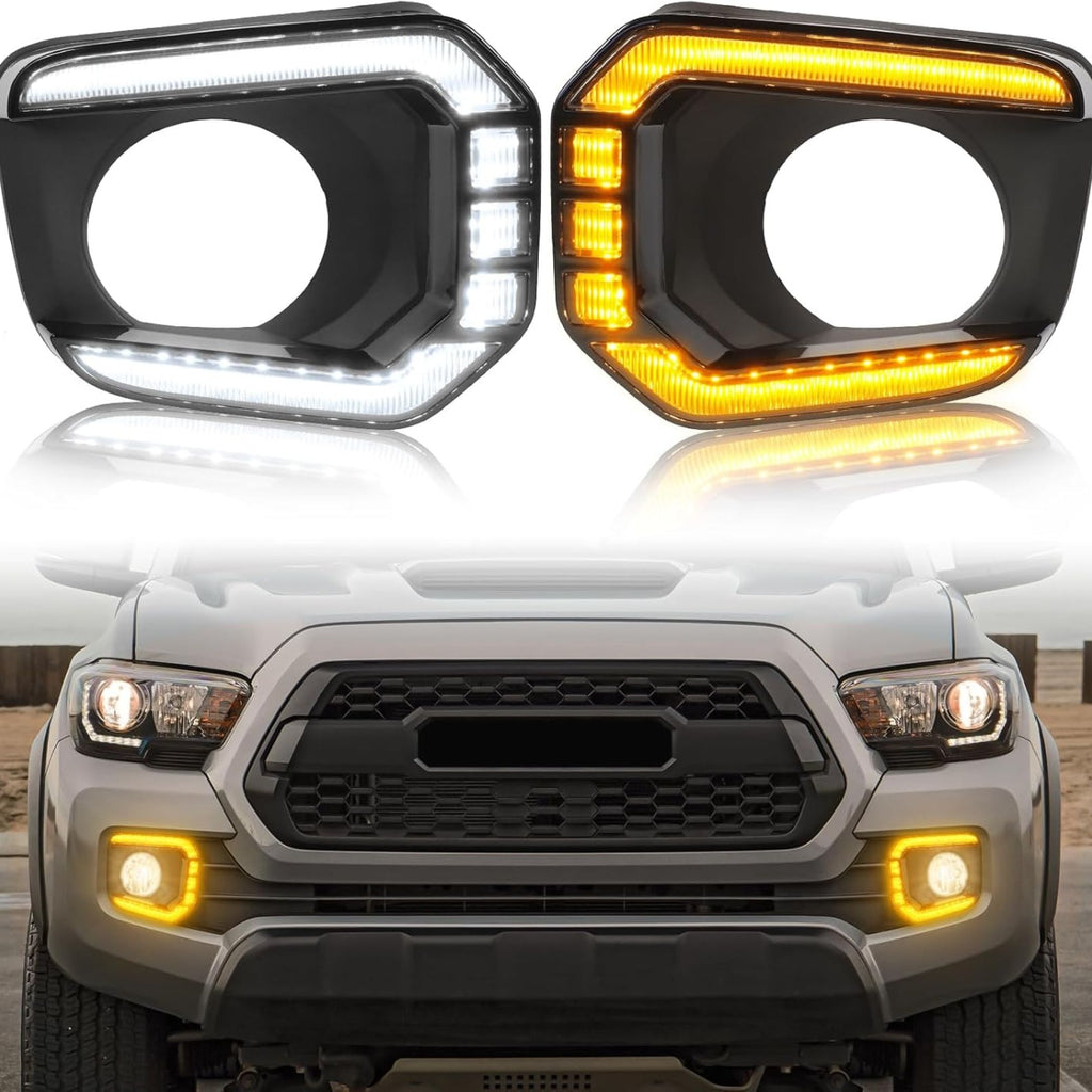 DRL Caps para FOG Lights de Toyota Tacoma 2016 - 23
