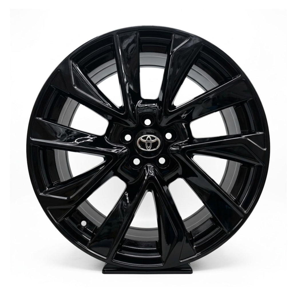 AROS COROLLA 18” NEGRO GLOSS  5x100