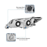 Foco Delantero - Toyota Camry 2012-2014 (Fondo Negro - Tipo Lexus 3 Lupas)