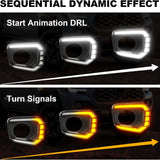 DRL Caps para FOG Lights de Toyota Tacoma 2016 - 23
