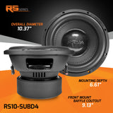 RS10-SUBD4 - Subwoofer (Bajo)